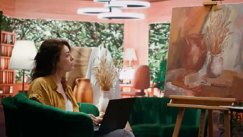 The Quiet Confidence of a Home With Real Art in It